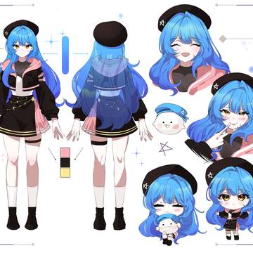 【お仕事】キャラクターデザイン