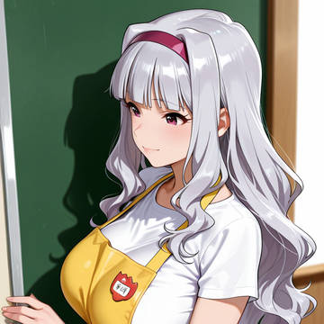四条貴音が保育士姿で