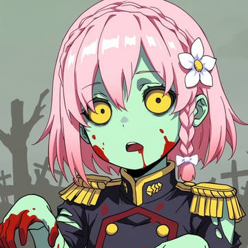 Dead Ahead Zombie girl 魔都精兵のスレイブ