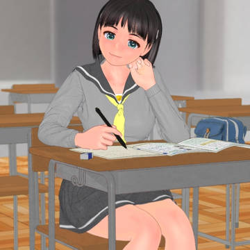 直葉-Studying