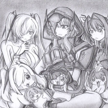 お互いのDoroを見せ合う3人