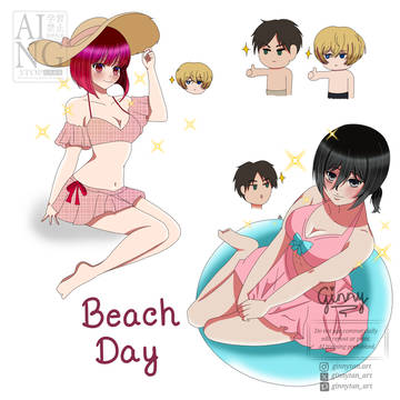 AOT x ONK: Beach Day