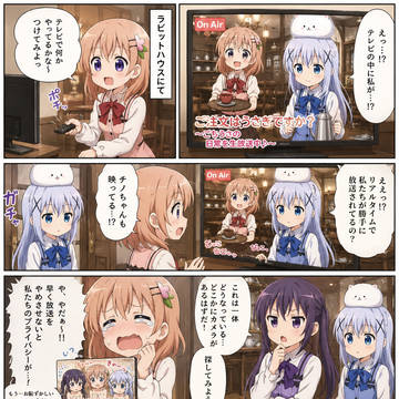 ごちうさの放映をやめさせたいココア