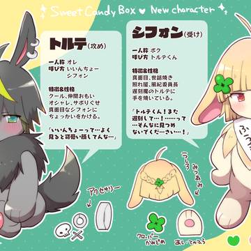 新キャラ@トルテとシフォン