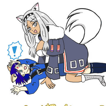 イロPが押し倒された！忠犬オタ公による速報！！(修正版)