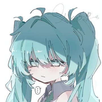 浮気したあなたに何か言いたげなミク