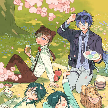 お花見シリーズのグッズが可愛い