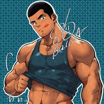 腹チラ
