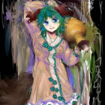 泉+響子さん(はだかだとかわいそうなので服も描いた)