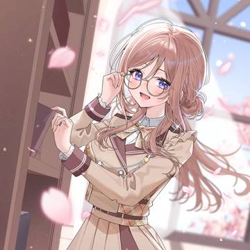 めがね莉波