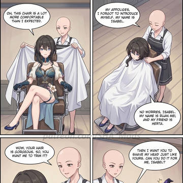 Ruan Mei (HSR) headshave teaser
