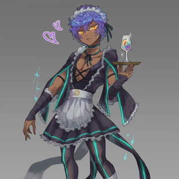 【ファンアート】メイド?な耀星くん