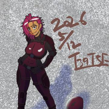 【ラフを描いてたら】練習とスーツマイナーチェンジ【前田キミー】