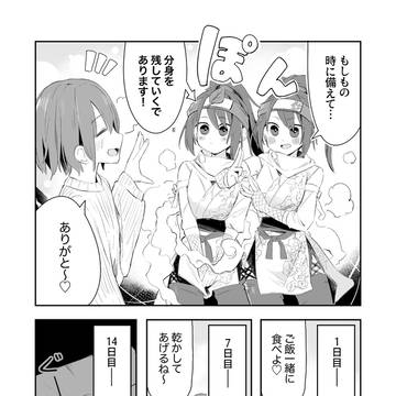 愛でられた分身ちゃん