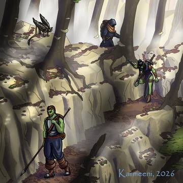 Orcs in the forest