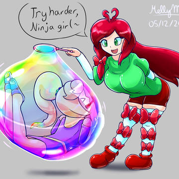 Try harder, Ninja girl