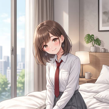 お出かけ前のまったりタイム