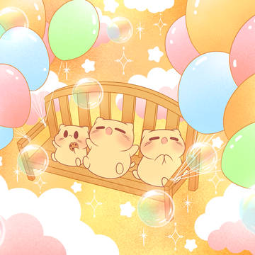 風船をたくさん集めて空を飛んでみたい