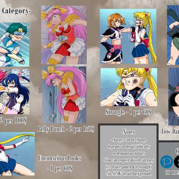 Commission list for English user