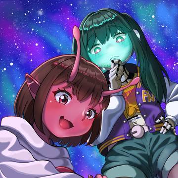 ミルキーサブウェイのチハルとマキナ