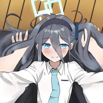 Arisu and sensei 💙