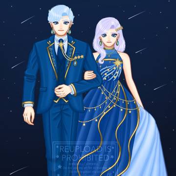 星の子のおめかし