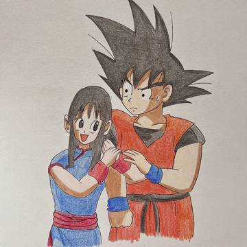 Goku & Chi Chi
