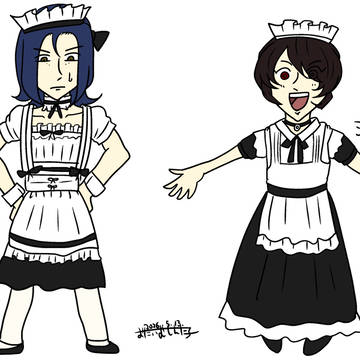 メイド服ジョウとカーサ