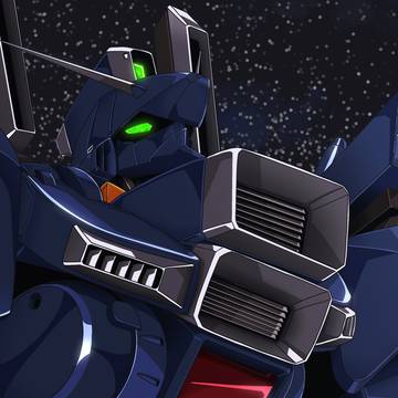 アニメ画風ガンダムMk-V
