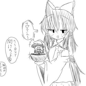 霊夢さんと針妙丸