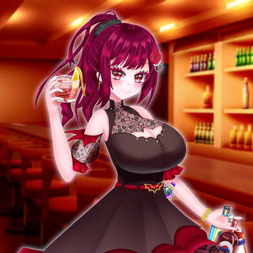 ゆぴたん(Vtuber)を描きました！