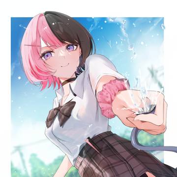 ひなーのと一緒にプール掃除🍫💘