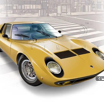 LAMBORGHINI MIURA P400S 1968 02B