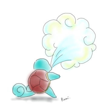心配になる放水量