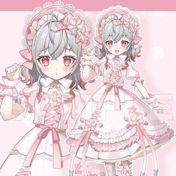 【お仕事】Vライバー様キャラデザ・立ち絵