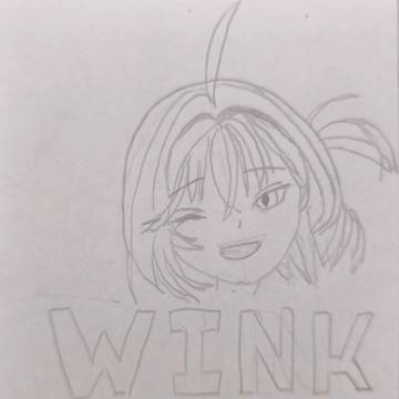 アニスの鉛筆描きエモートセット