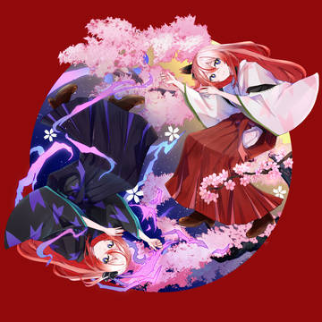 桜心中