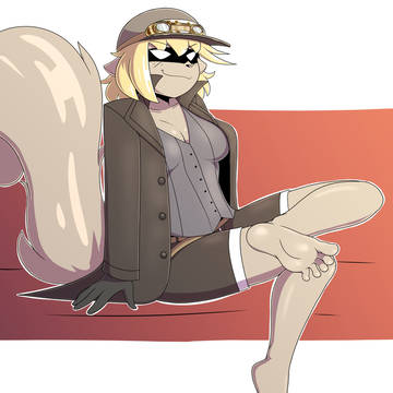 Kicking back