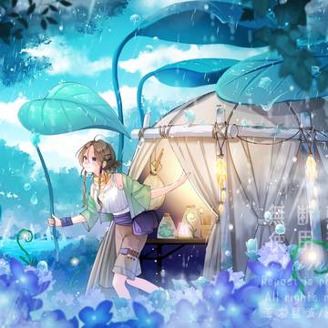 「天気雨の森」