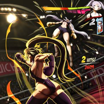 Yoruichi VS Frieren FIGHT!!