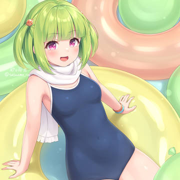 浮き輪部屋