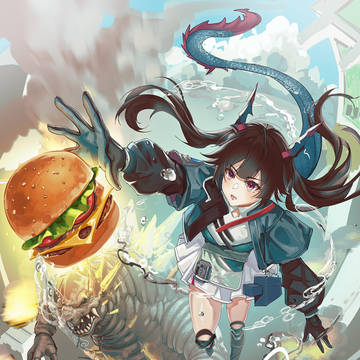 チェン・センユーはハンバーガーを食べたい。