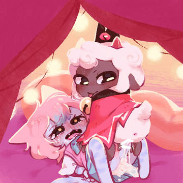 Lamb x OC (comm)