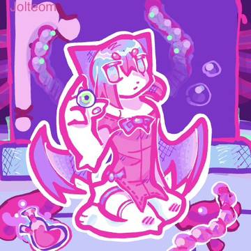 Pastel Gore Vampire Bat