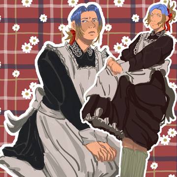 [OC] Cailan, Shuua (maid AU) 2