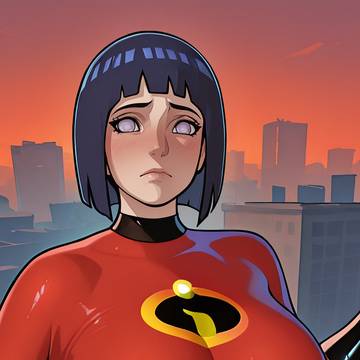HINATAxELASTIGIRL COSPLAY❤️