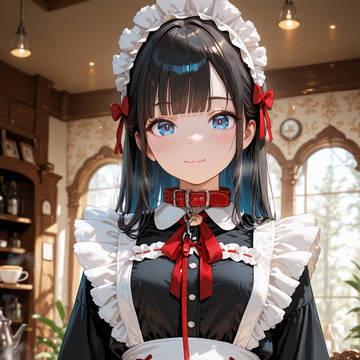 飼われているメイドさん ちさきさんモデル
