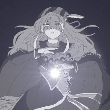 人の絵柄を真似して描いてみた絵