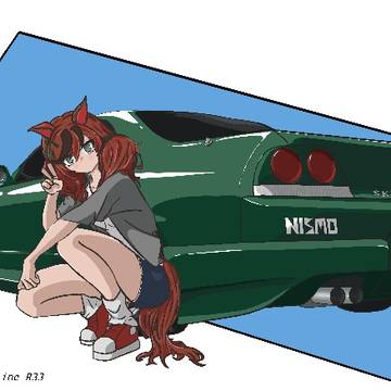 Nice Nature x Nissan Skyline R33