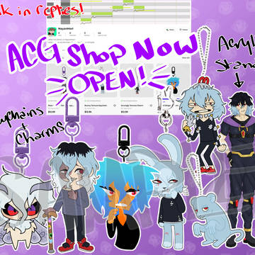 ACGGoods Merch Shop Open!